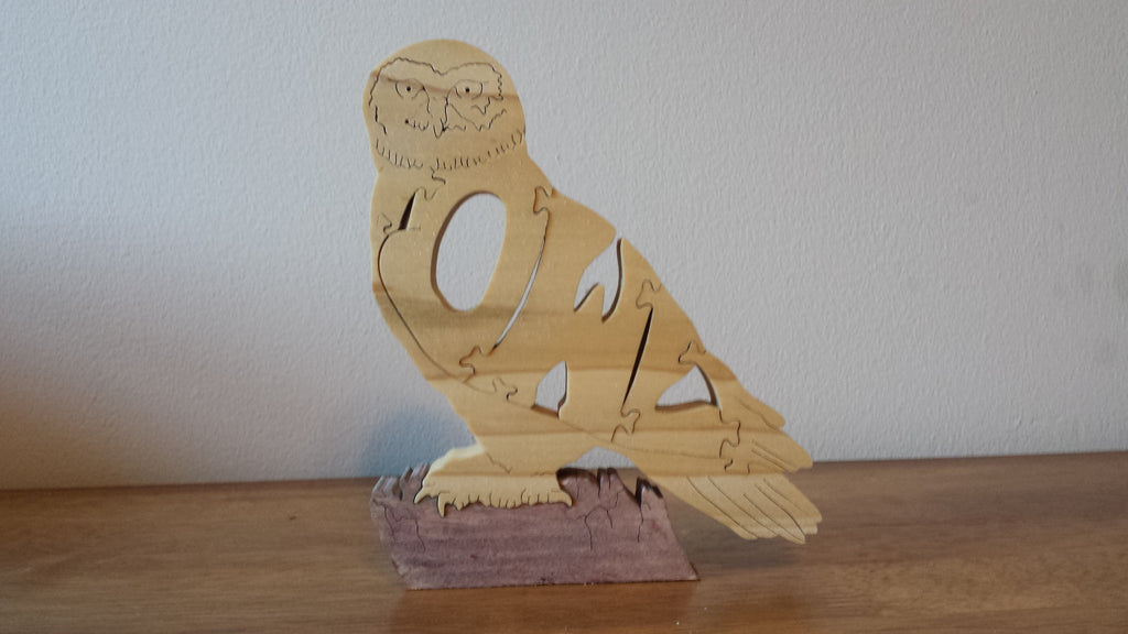 Wood Owl Puzzles For Sale