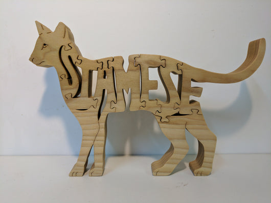 Wood Siamese Puzzles For Sale