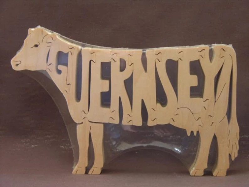 Wood Guernsey Puzzles For Sale