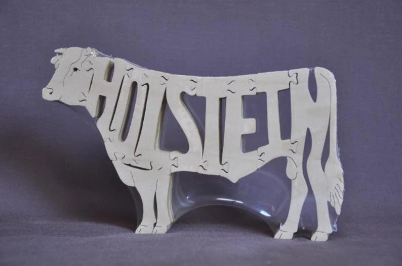 Wood Holstein Puzzles For Sale