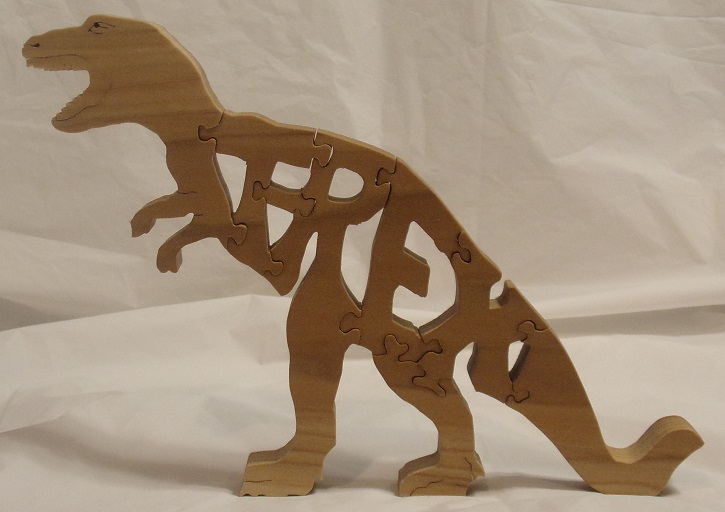 Unique Wood Dinosaur Puzzles and Gifts For Sale