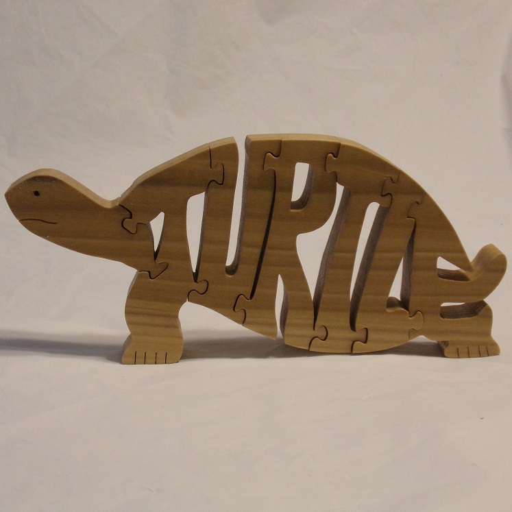 Wood Turtle Puzzle For Sale
