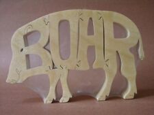 Wood Boar Puzzles For Sale