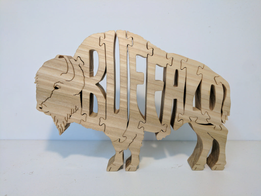 Wood Buffalo Puzzles For Sale