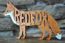 Wood Redfox Puzzles For Sale