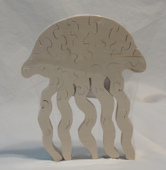 Children's Jellyfish Puzzle Art Project For Sale
