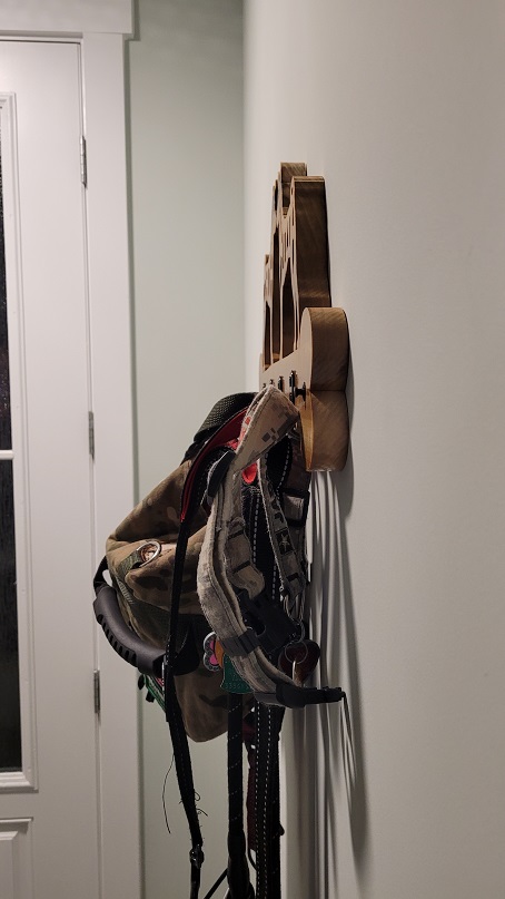 Custom Double Leash/Wall Hanger