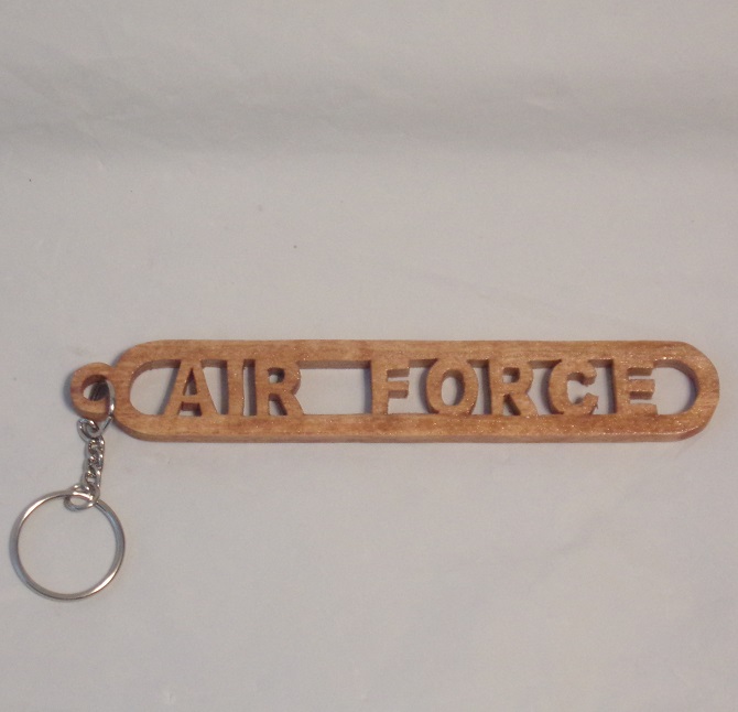 Air Force Wooden Key Fobs For Sale