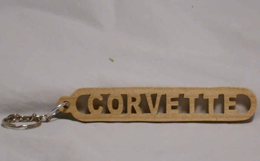Corvette Wooden Key Fobs For Sale