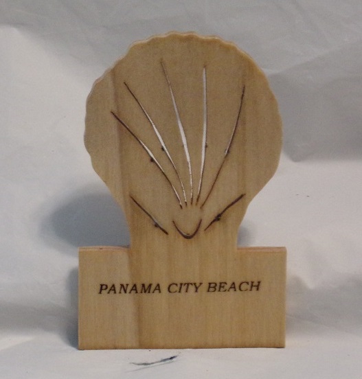 Engraved Panama City Beach Sea Shell Magnet For Sale