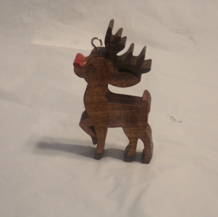 Reindeer Hanging Ornament For Sale