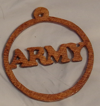 Unique Holiday Gifts | US Army Military Branch Hanging Ornament For Sale