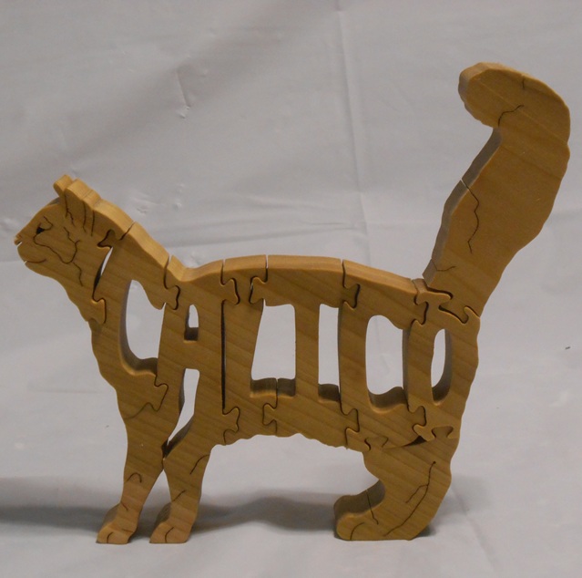 Wood Calico Puzzles For Sale