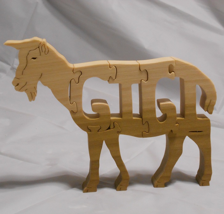 Custom Name Goat Puzzles For Sale