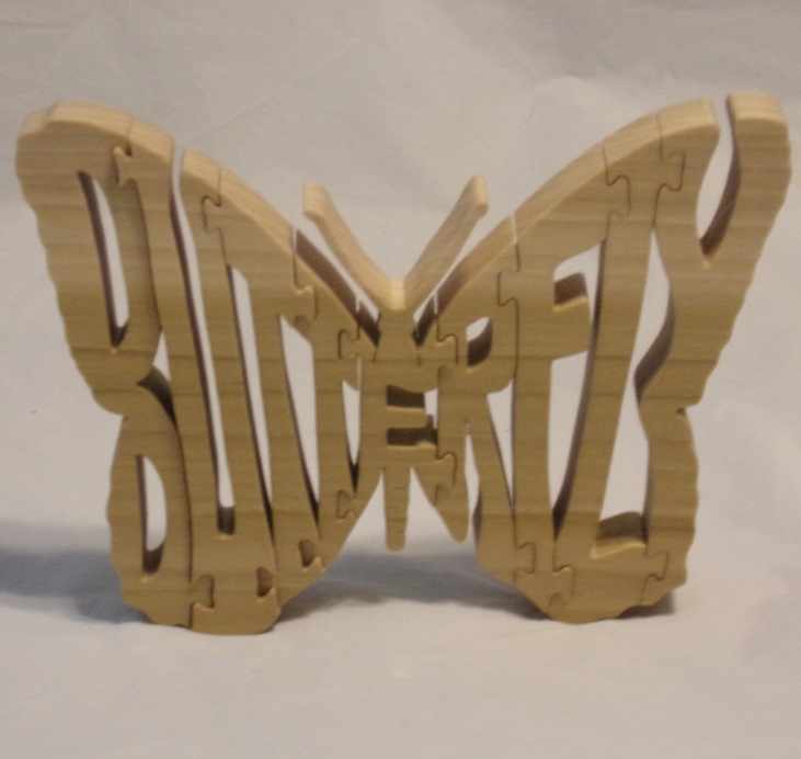 Wood Butterfly Puzzles For Sale