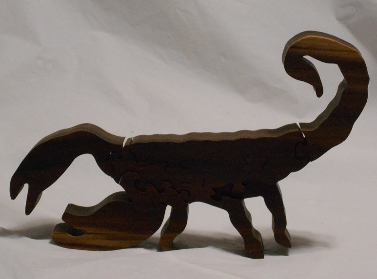 Wood Scorpion Puzzles For Sale