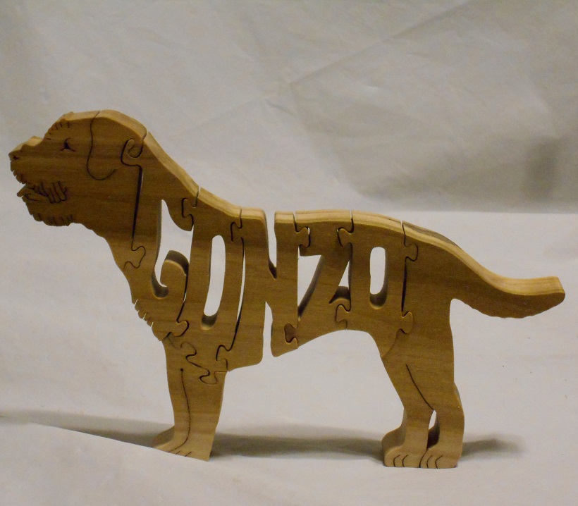 Custom Name Border Terrier Wood gifts For Sale