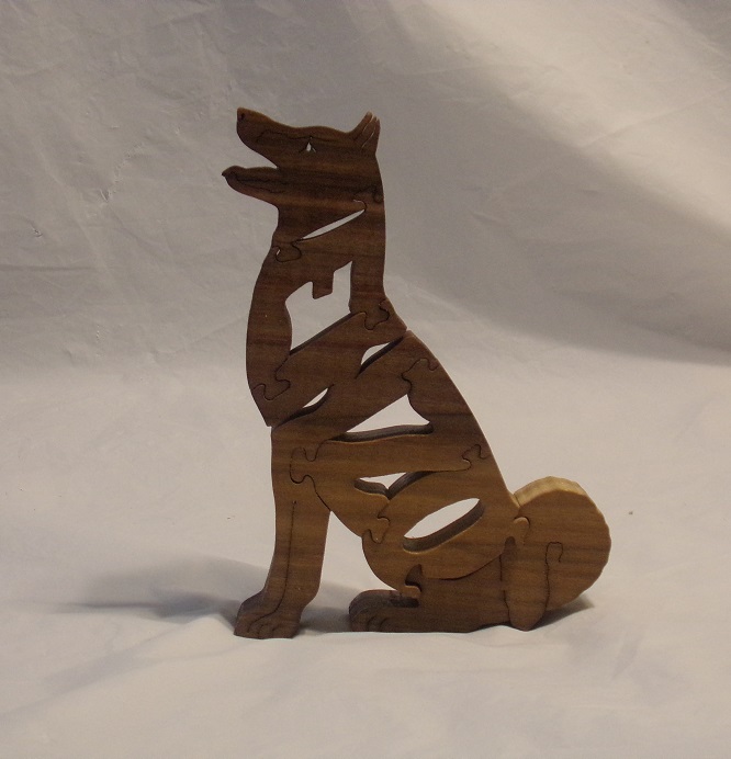 Custom Name Mutt dog Wood Puzzles and gifts For Sale