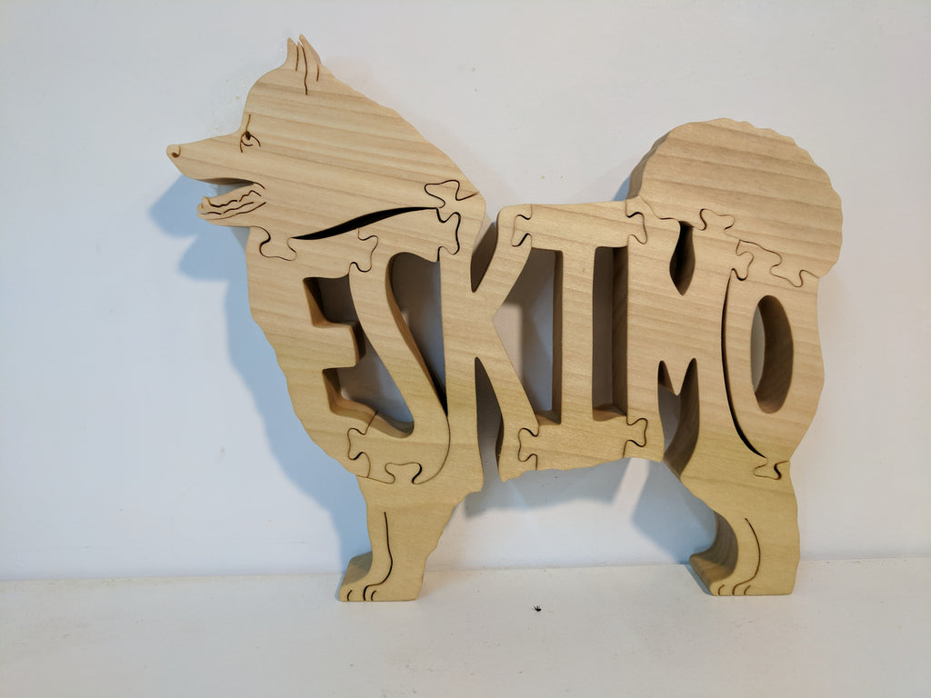Wood Eskimo Puzzle For Sale