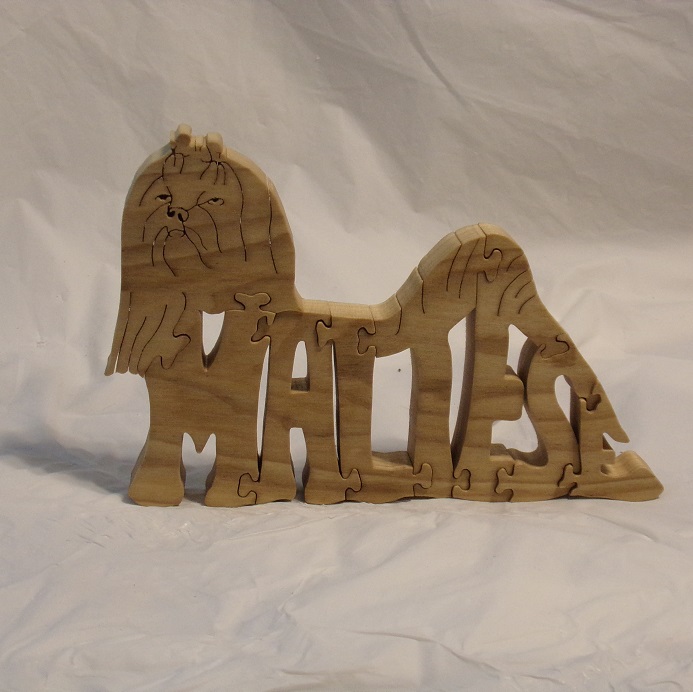 Wood Maltese Puzzle For Sale