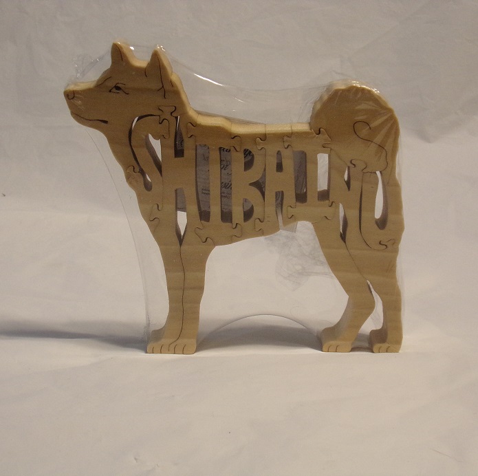 Wood Shiba Inu Puzzles For Sale