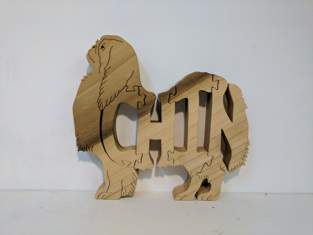 Wood Chin Dog Breed Puzzles For Sale