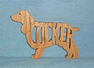 Wood Cocker Spaniel (English) Puzzles For Sale