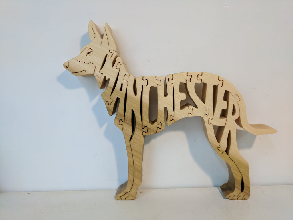 Wood Manchester Puzzle For Sale