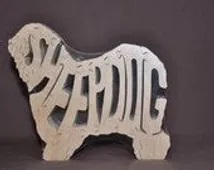 Wood Sheepdog Puzzles For Sale