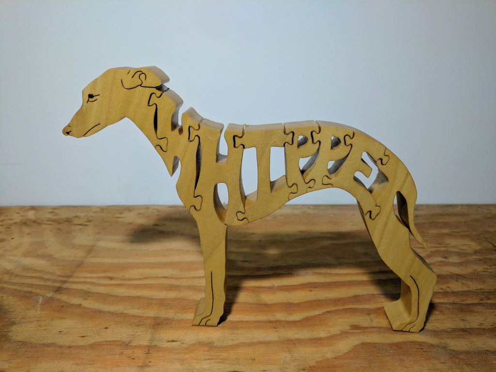 Wood Whippet Puzzles For Sale