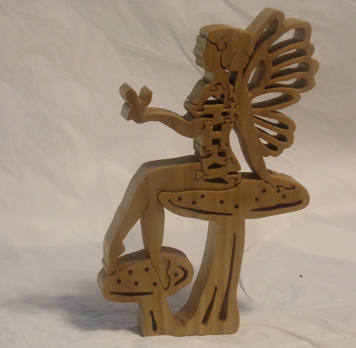 Wood Fairy Puzzle For Sale
