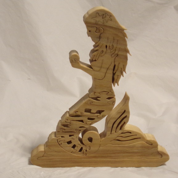 Wood Mermaids Puzzle For Sale