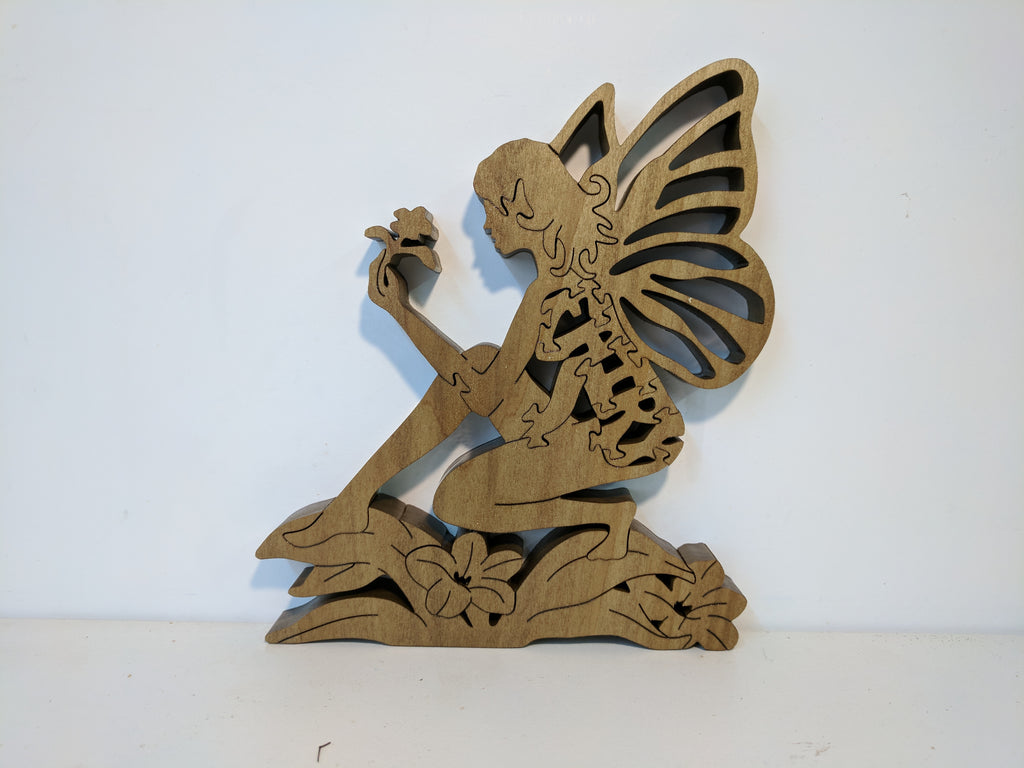 Wood Fairy-flower Puzzles For Sale