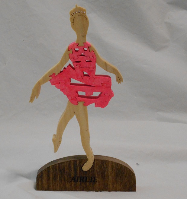 Wood Ballet Dancer Puzzles For Sale