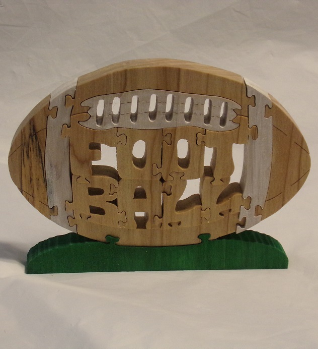 Wood Football Puzzles For Sale