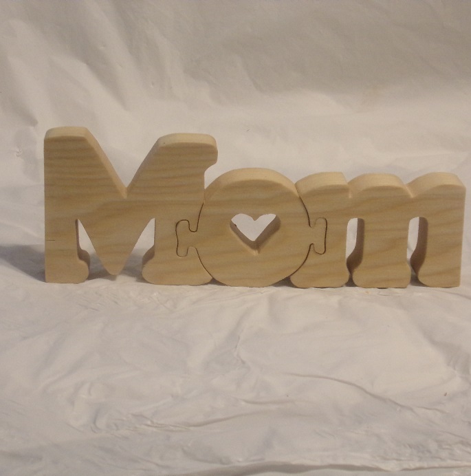 Wood Mom Puzzles For Sale