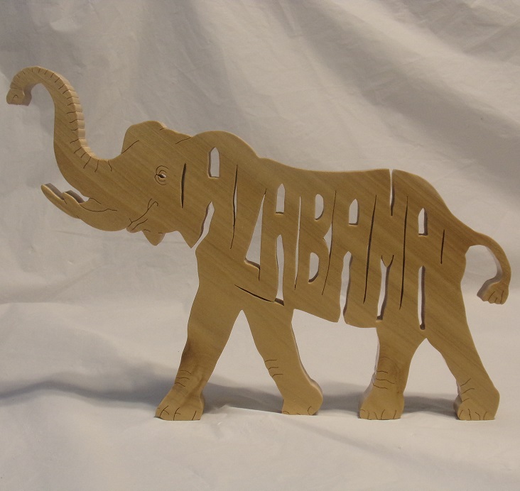Custom Oversized Elephant Alabama Statuettes and gifts For Sale