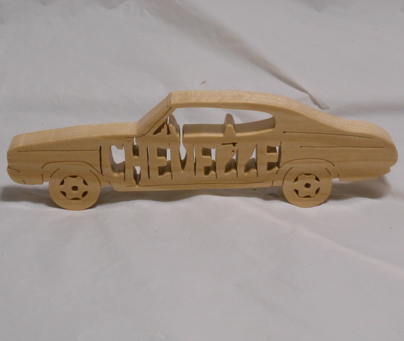 Wood Chevelle Statuettes and gifts For Sale