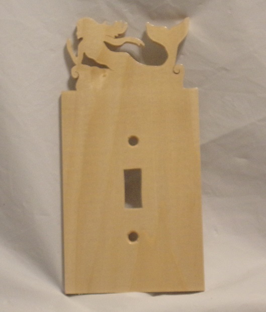 Mermaid Light Switch Plate For Sale