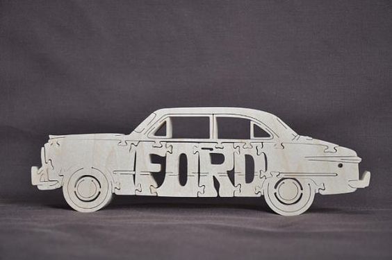 Ford Wood Puzzles For Sale
