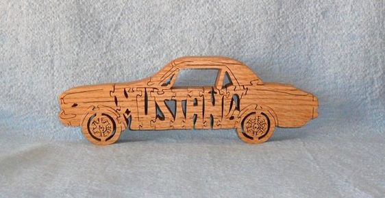 Mustang Wood Puzzles For Sale