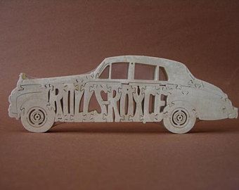 Rolls Royce Wood Puzzles For Sale