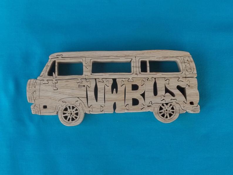 VW Bus Wood Puzzles For Sale