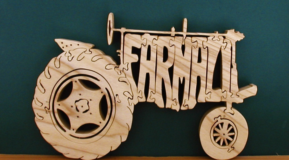 Farmall Wood Puzzles For Sale