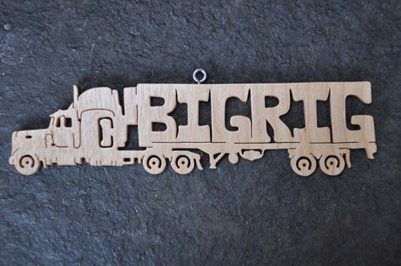 Bigrig Wood Puzzles For Sale
