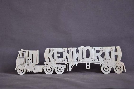 Kenworth Wood Puzzles For Sale