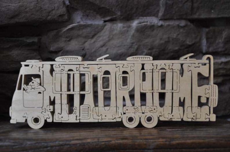 Motorhome Wood Puzzles For Sale