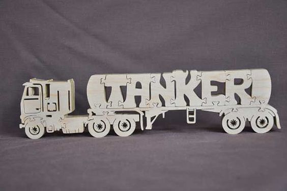 Tanker Wood Puzzles For Sale