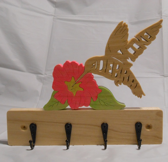 Custom Hummingbird Wood Wall Hangers For Sale