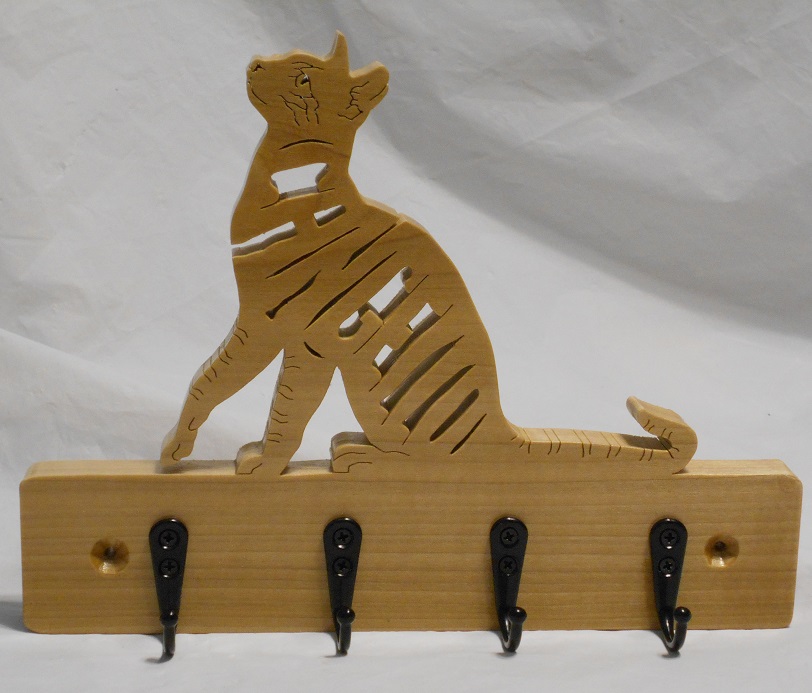 Rescue Cat Wood Wall Hangers For Sale
